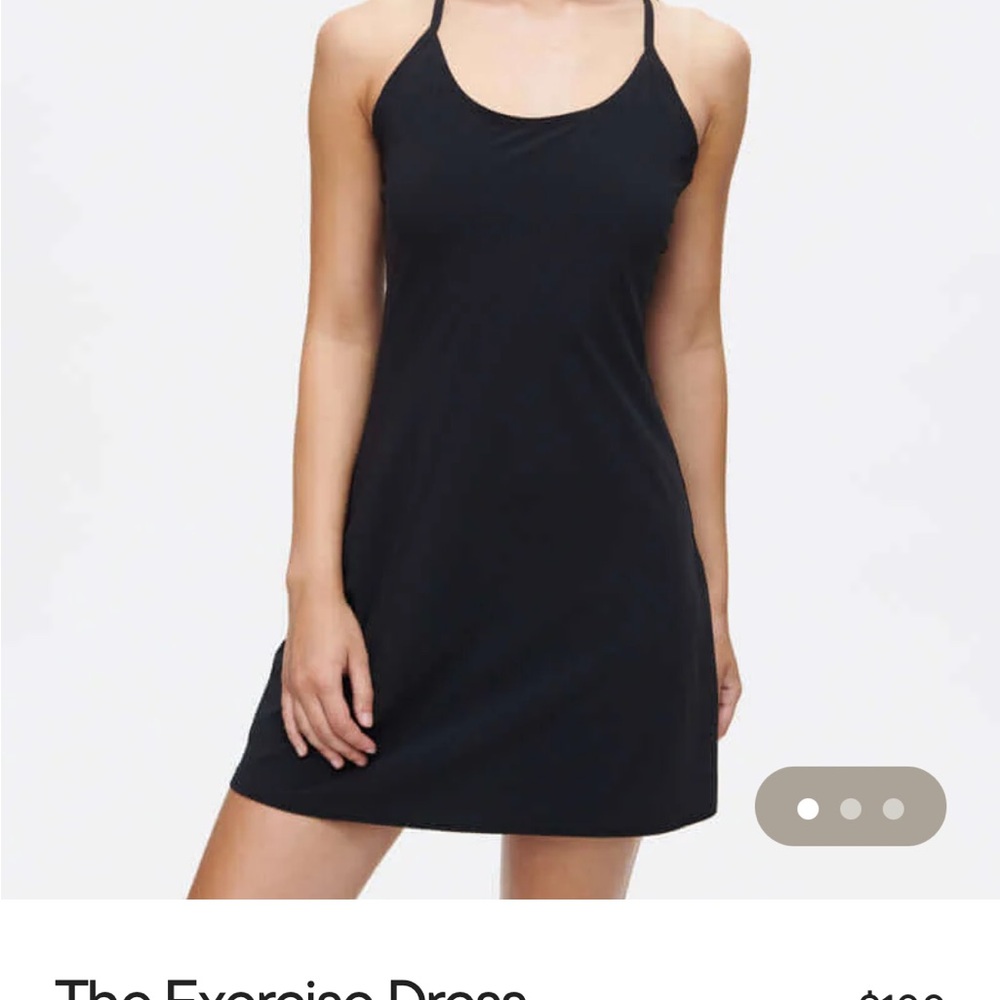 Outdoor Voices Exercise Dress black small